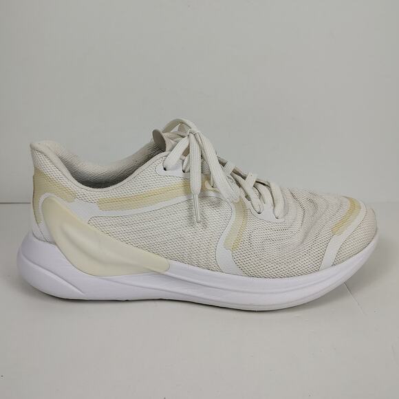 Lululemon Blissfeel Run 2 white activewear casual trainers womens 9.5 - Picture 1 of 8